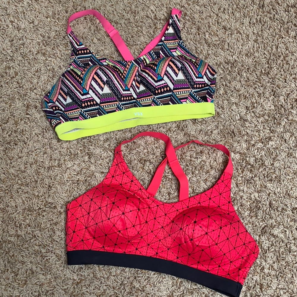 2 VSX sports bras Size 36B